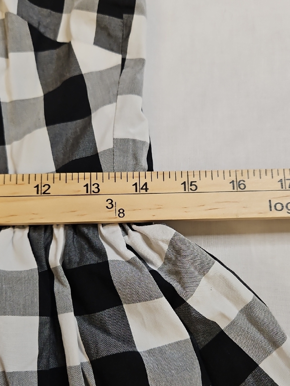 Kate Spade New York Broome Street Gingham Dress 100% Cotton Size 6 - Picture 9 of 13